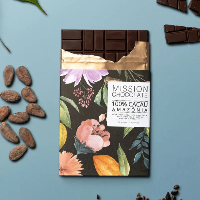 100% Cocoa | Amazon Rainforest Chocolate - Casa de Chocolates