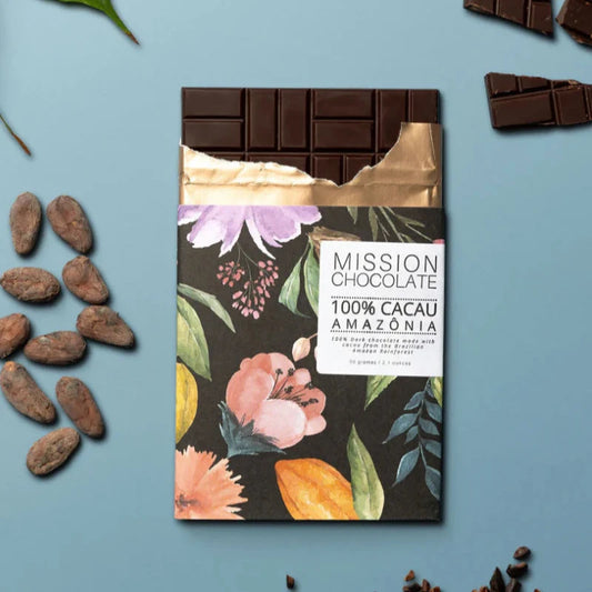 100% Cocoa | Amazon Rainforest Chocolate - Casa de Chocolates