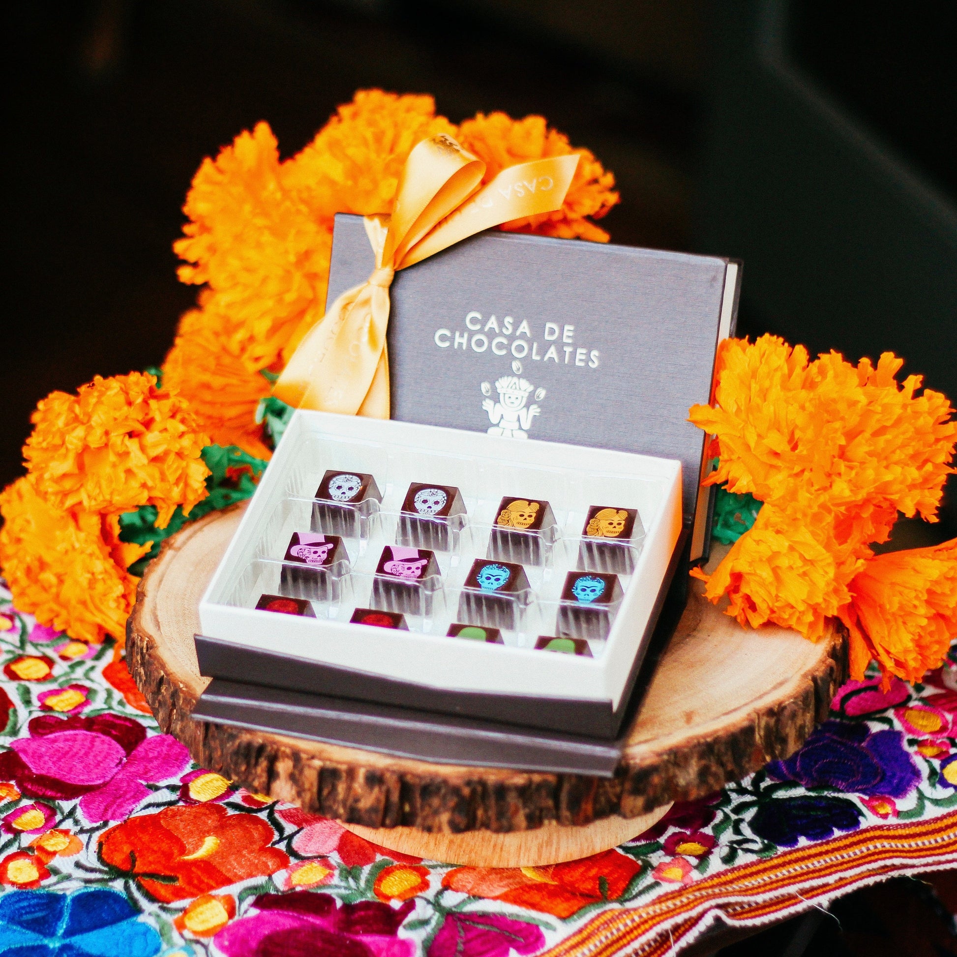 Calavera Assortment Chocolate - Casa de Chocolates