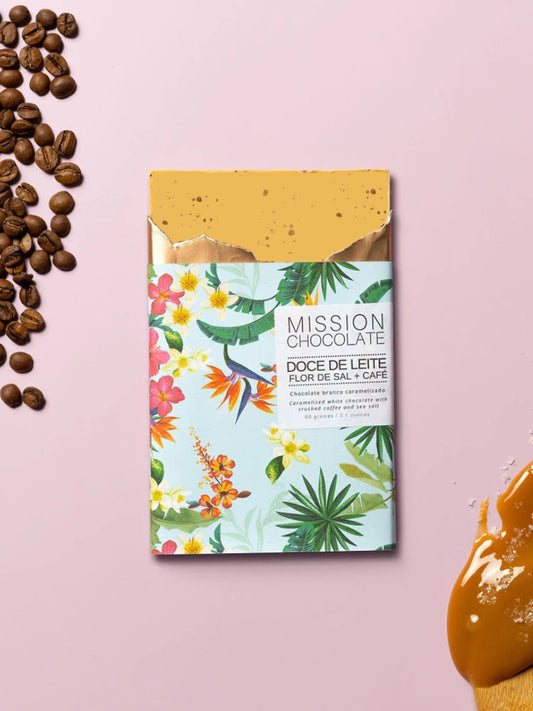 DULCE DE LECHE | COFFEE + SEA SALT Chocolate - Casa de Chocolates