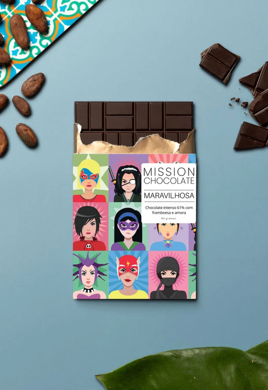 MARAVILHOSA 61% Chocolate - Casa de Chocolates