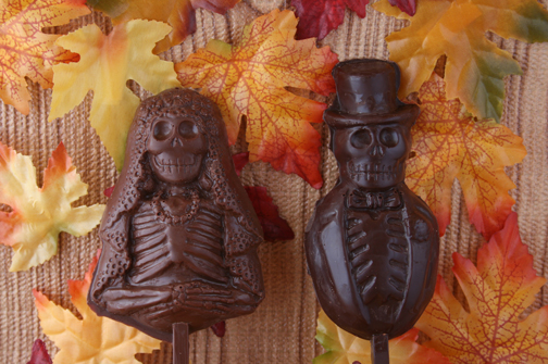 Bride and Groom Lolli Chocolate - Casa de Chocolates