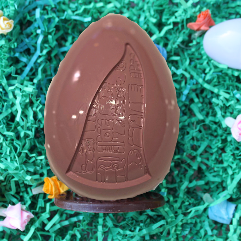 Small Mayan Easter Eggs Chocolate - Casa de Chocolates